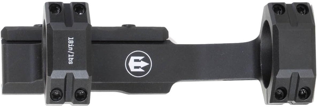 Triton 1" Match Precision Rifle Scope Mount - Durable 6061-T6 Aluminum - 2" Offset Cantilever