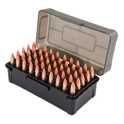 Caldwell 7.62x39 Ammo Box with Removable Lid and Strong Construction for Outdoor, Range, Shooting, Competition and Reloading, 5 Pack
