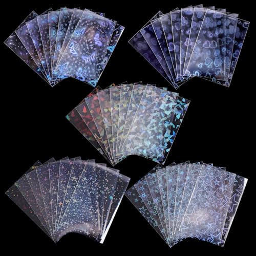 Holographic Style Kpop Photocard Sleeves Holder 58 x 89 mm, 400 Pcs