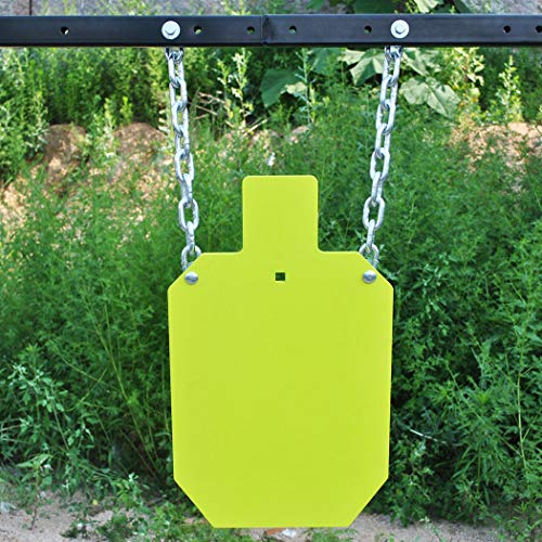 Highwild AR500 Steel Shooting Target 12x20 Inch Neon Silhouette Gong - H-12"x20"
