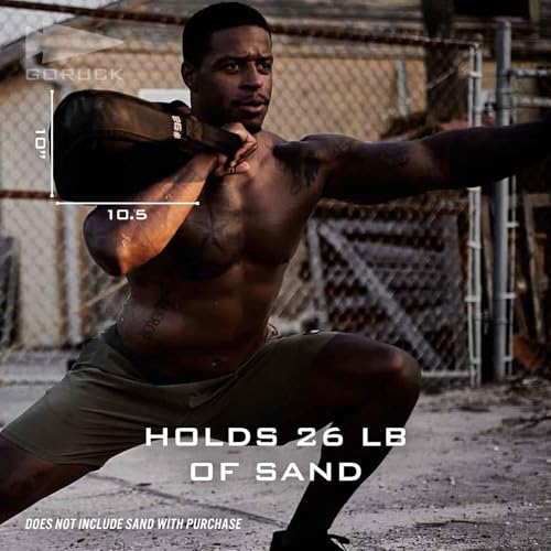 GORUCK 26LB Soft Sand Kettlebell for Home Gym & Functional Fitness