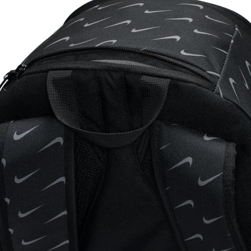 Nike Unisex Heritage Sweep Backpack Medium Black/Black/Wolf Grey