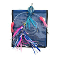 Geronimo Mahi Mania Trolling Lure Set - Blue & Pink, 48 Inch Fish Bait
