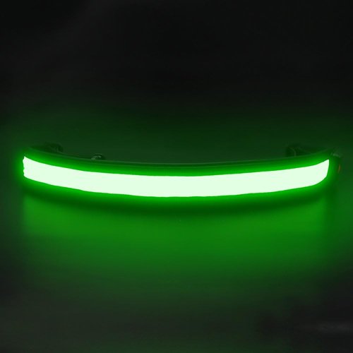 BSEEN LED Running Waist Belt - USB Rechargeable Reflective Safety Light for Runners & Cyclists