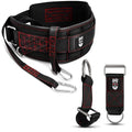 THEFITGUY Dip Belt & Dumbbell Straps Bundle for Heavy Weight Loading