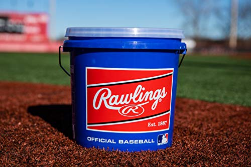 Rawlings Youth Baseballs 24 Pack for Game & Practice | Durable Leather Cover