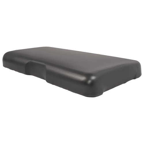 Wutist Front Seat Bottom Compatible with 2008-Up EZGO RXV Models Seat Bottom Cushion Black Plastic Foam Wood