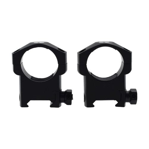 SAGUIA 30mm High Profile Scope Rings for Picatinny/Weaver Rail, CNC 6061-T6 Aluminum Precision Rifle Optics Mount, Matte Black Recoil-Resistant Precision Scope Rings