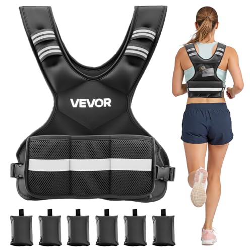 VEVOR Adjustable Weighted Vest for Workout, Running & Strength Training