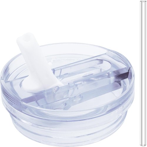 Dreamfocus 40 oz Leak Proof Flip Straw Lid Replacement for Stanley 40 oz Quencher H2.0 and ProTour Tumbler