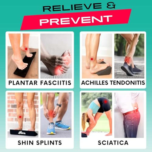 Calf Stretching Balance Board for Plantar Fasciitis Achilles Tendonitis Relief