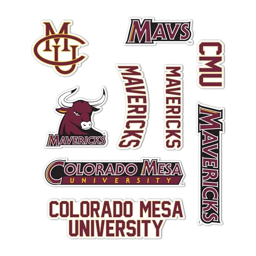 Colorado Mesa Mavericks Vinyl Sticker Decal for Laptops & Water Bottles