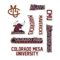 Colorado Mesa Mavericks Vinyl Sticker Decal for Laptops & Water Bottles