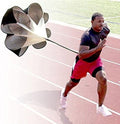 StillCool Speed Training Parachute - 56 Inch Resistance Sprint Chute for Soccer & Football - Black