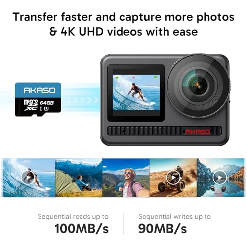 128GB MicroSDXC U3 Memory Card for Action Cameras - Up to 100MB/s
