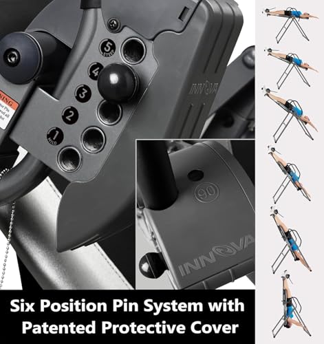 Innova ITX9900 Inversion Table with Air Lumbar Support - Adjustable & Heavy Duty