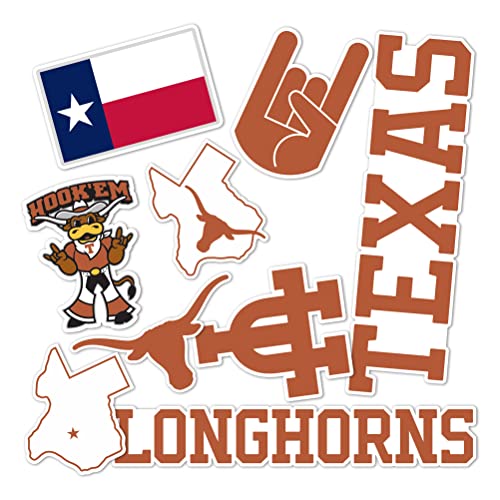 Texas Longhorns Sticker Decal - Outdoor Vinyl Sports Fan Accessory