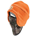 Carhartt Men's A202 Fleece 2-in-1 Headwear - One Size Brite Orange