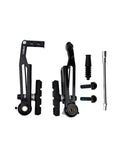 CHADWICK Folding Bike Brake Set,Long Arm V Type,Adjustable Bicycle V Brae Pad,14/16/18 inch to 16/18/20 inch Aluminum Alloy 45mm,Easy Installation Lightweight Silent Durable