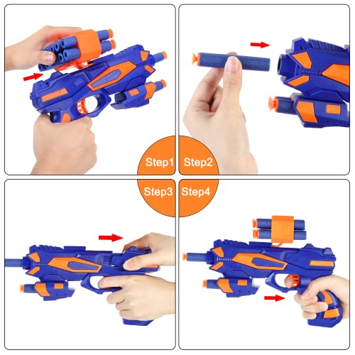 Electronic Shooting Target with Touch Screen Stand - Nerf Dart Practice Game for Kids 5-13