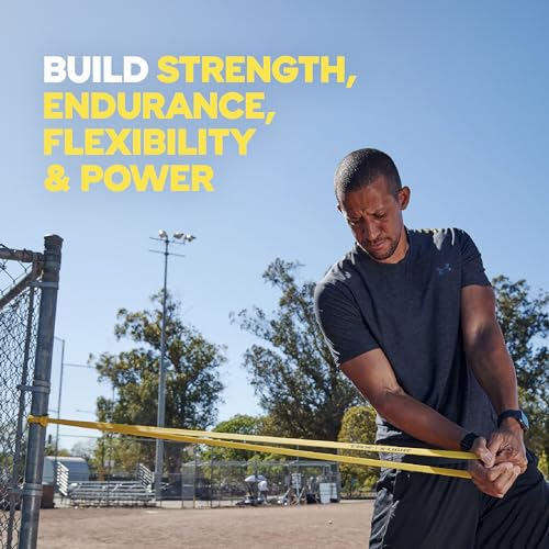 TRX Resistance Bands Set 5-70 lbs Full-Body Workout Bands - Pack of 4