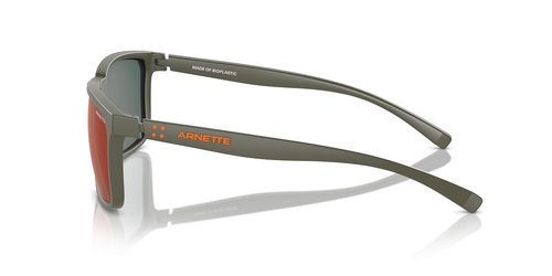 ARNETTE Sunglasses AN 4251 28546R Matte Military/Grey Mirror Orange/Yellow Policarbonate Standard