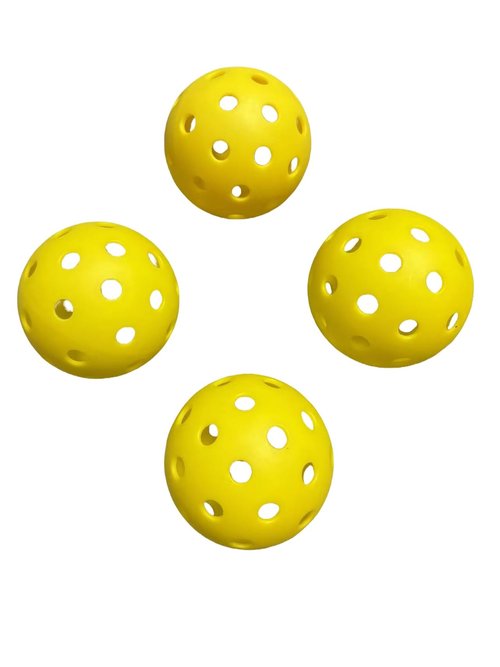 VisnzvLux 40 Pickleball Balls Outdoor Pickleball Balls 4 Pack 74mm