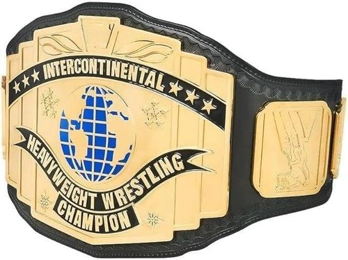 Intercontinental Championship Belt | Intercontinental Heavyweight Wrestling Championship Replica Title Belt Adult 2mm