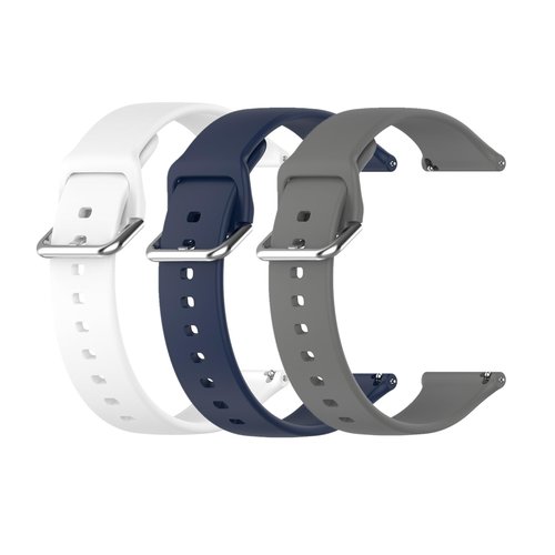Waekethy Bands for Ticwatch Pro 5, 24mm Watch Strap Adjustable Sport Wristband Soft Silicone Replacement Band Compatible with Ticwatch Pro 5 Smartwatch