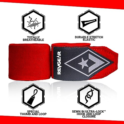 Boxing Hand Wraps 180 Inch Elastic Wrist Support for MMA Kickboxing Training