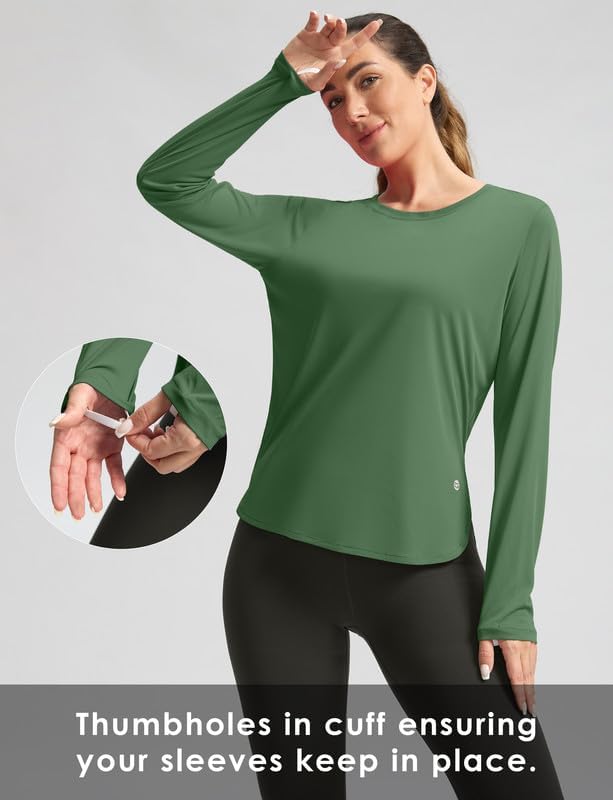Skiennix Women's Sun Shirt - UPF 50+ Long Sleeve UV Protection | Lightweight Quick-Dry Hiking Top