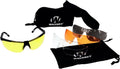 Walker’s Sport Glasses - Durable UV Protection with 4 Interchangeable Lenses | Lightweight Design