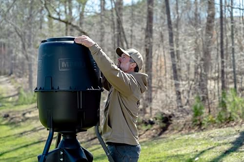 Moultrie Gravity Deer Feeder - 250 lb Capacity Tripod Game Feeder - No Power Needed
