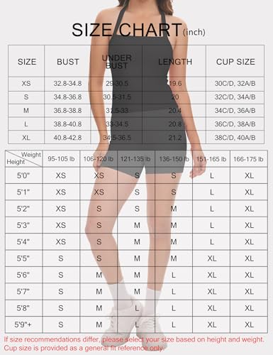 Women's Workout Tank Top with Built-In Bra Square Neck Sleeveless Activewear