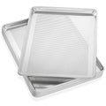 GRIDMANN 18x26 Commercial Perforated Aluminum Baking Sheet Pan Set of 6 - Full Size