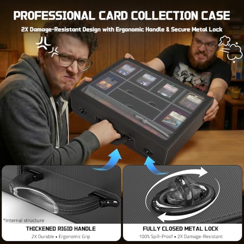 Multicolor Kabinka MTG Commander Deck Box - Modular 9-in-1 TCG Card Storage