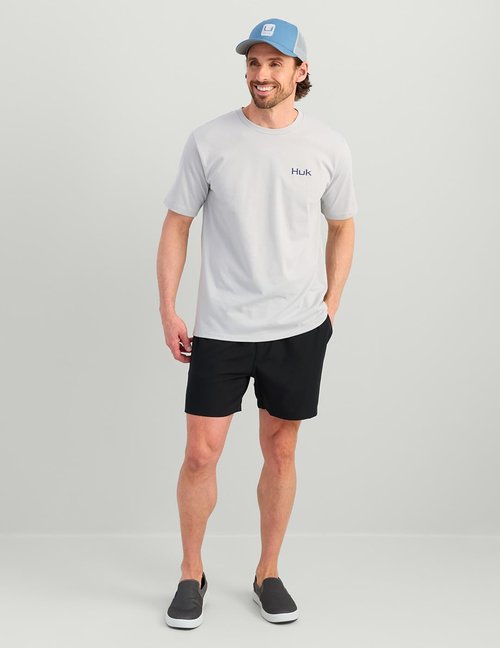 HUK Men's Performance Fishing T-Shirt - KC Scott Short Sleeve Design for Ultimate Comfort