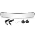 SHUNCHENXIANG Golf Cart Rear View Mirror Fits EZGO Club Car Yamaha, 16.5 Inch Extra Wide Universal Adjustable Panoramic Golf Cart Mirror