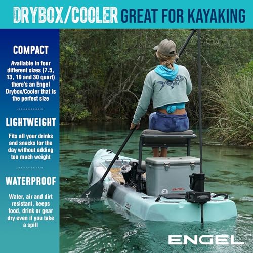 ENGEL UC30 30qt Grassland Camo Leak-Proof Hard Shell Cooler & Drybox