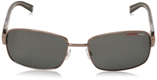 Carrera unisex adult Airlow/S Sunglasses, Matte Gunmetal/Polarized Gray, 58 mm US