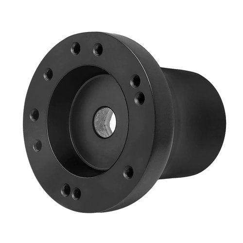 iLSKW Aluminum Steering Wheel Adapter for Club Car Precedent Golf Carts, Black