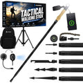 SmartstickX Tactical Hiking & Walking Stick with Multi-Tool, Power Bank, Light & USB Fan