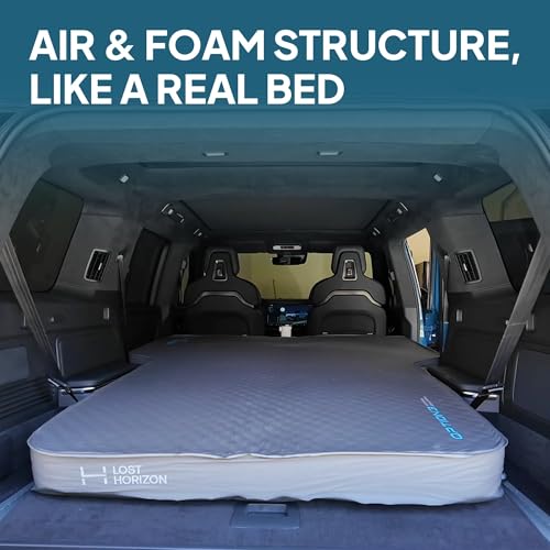 Self-Inflating Foam Camping Mattress for Rivian R1S - Variation of Rivian R1S / Mattress Only