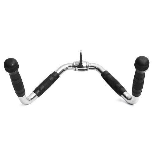 plzzree LAT Pull Down Bar Attachment: LAT Pulldown Tricep Bar for Strength Training - Multi-Exerciser Cable Machine Attachment