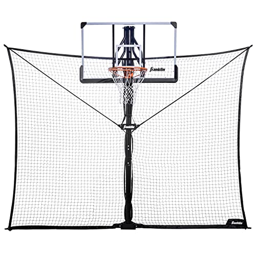 Franklin Sports 10' x 8' Basketball Pass Back Rebounder - Black