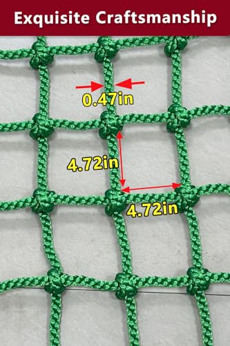 Heavy-Duty Climbing Net for Kids & Adults 3x9ft, 600lb Capacity, Premium Polyester Rope