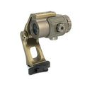 G33 G43 G45 3X 5X Magnifier and 2.26" FTC QD Mount Combo with Standard Base & Spacer Mount，for Red Dot Sight，Quick Release and Flip-to-Center Mechanism，Fits for Standard 20mm Pic Rail System Mounting
