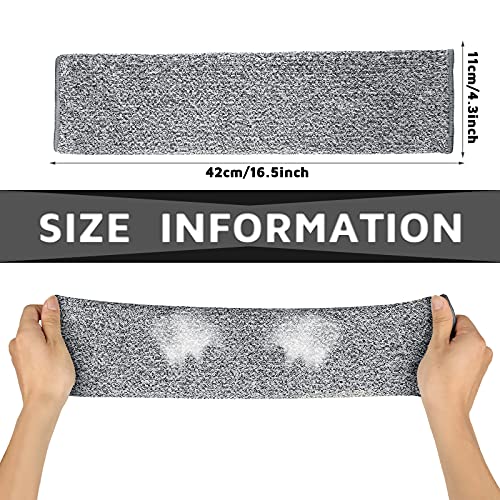 Cut Resistant Leg Sleeves - Bite Proof Protective Gear, Gray - Zhanmai