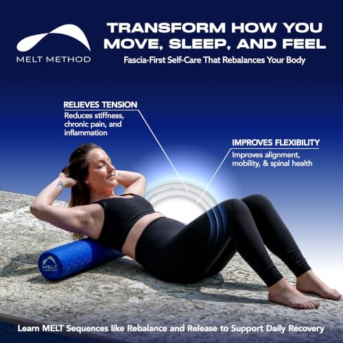 36-Inch Soft Foam Roller for Fascia Release & Physical Therapy