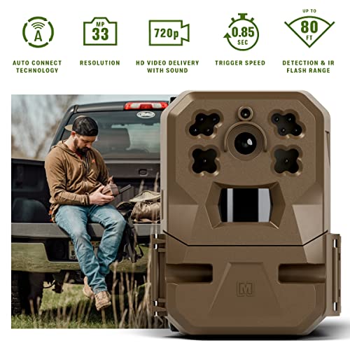 Moultrie Edge Cellular Trail Camera 33MP with Built-in Cloud Storage
